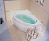Poolspa Wanna asymetryczna EUROPA 165x105 lewa + stelaż PWA4810ZS000000